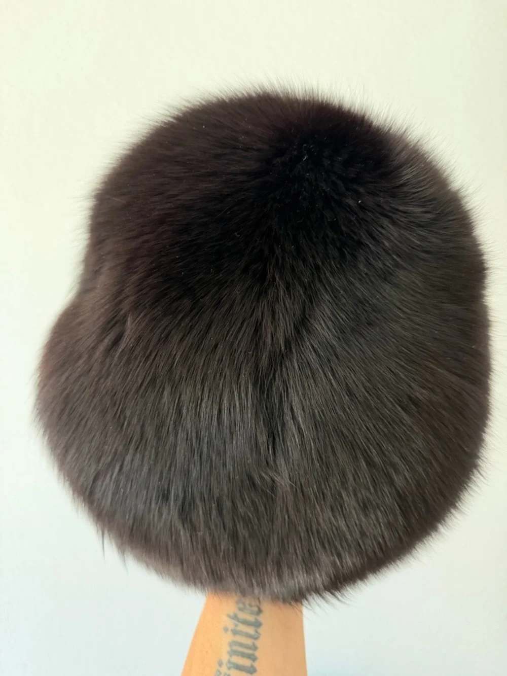 Vintage Black Fur Beret - Picture 10 of 12